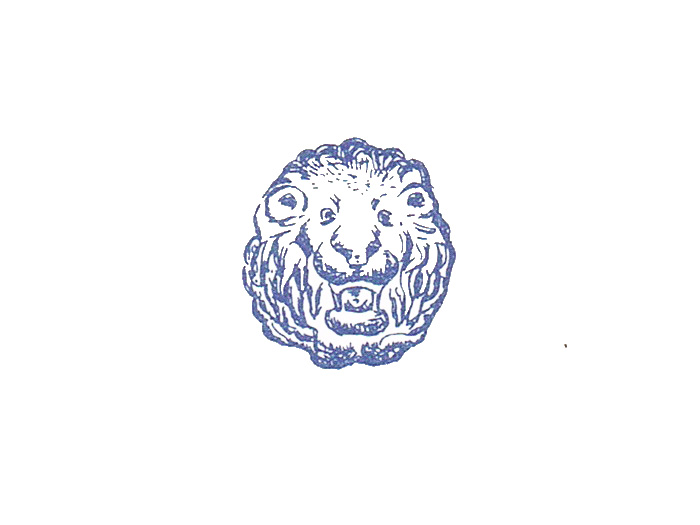 Löwenköpfe, Flammen, Getriebene & Körper, Nr. 8430